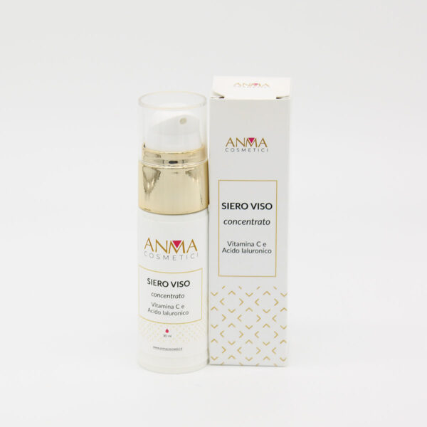 Siero Viso Concentrato con Vitamina C e Acido Ialuronico 30ml